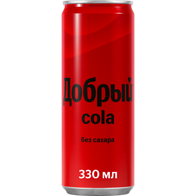 Кола Добрый 0,3 л без сахара